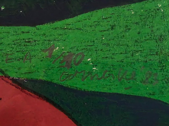 Image 1 of Corneille - Femme et oiseau des iles - E.A 1/10 - 1983 - Signé à la main