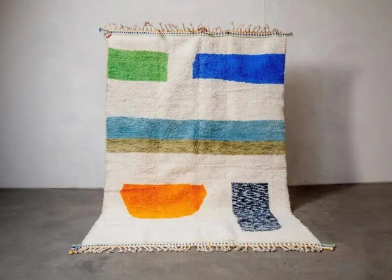 Tapis berbère marocain 250cm x 150cm – Laine (photo 8 of 8)