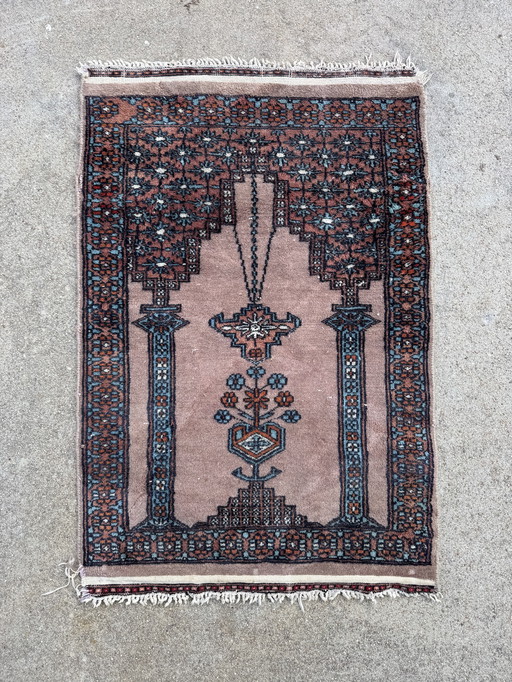 Tappeto da preghiera afgano antico