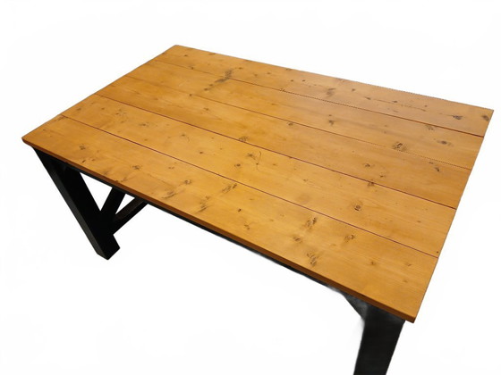 Image 1 of Tavolo da pranzo in legno massello