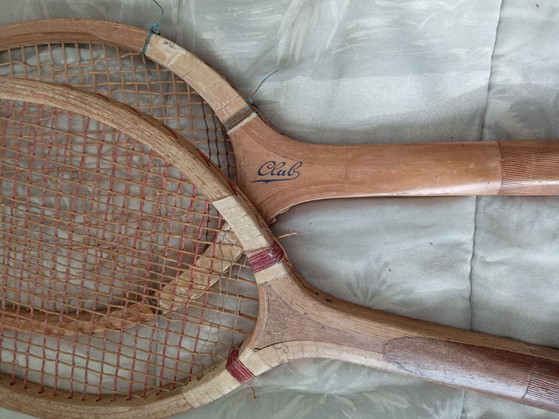 4 racchette da tennis vintage in legno – Donnay, Oggetti decorativi, Tessile (photo 6 of 7)