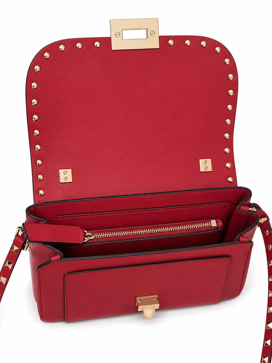 Rockstud Flap Bag – Valentino Garavani, Schoudertassen, Leer, Metaal (photo 5 of 13)