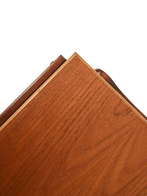 Image 1 of Scandinavian Sewing Table in Teak and Oak