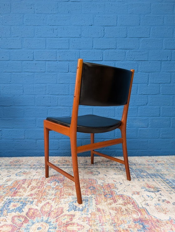 Image 1 of 4x Danish Design Chairs, Designed By Kai Lyngfeldt Larsen For Søren Willadsen, 1960s