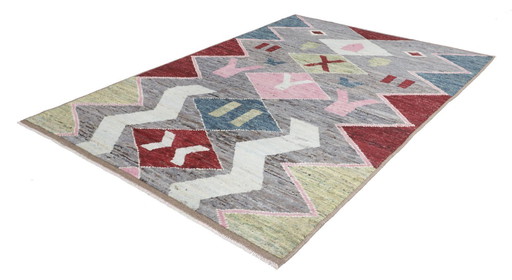 Tapis Berbère Afghan Maroc Design - Noué à la main - Style Boho Vintage 297 x 200 cm