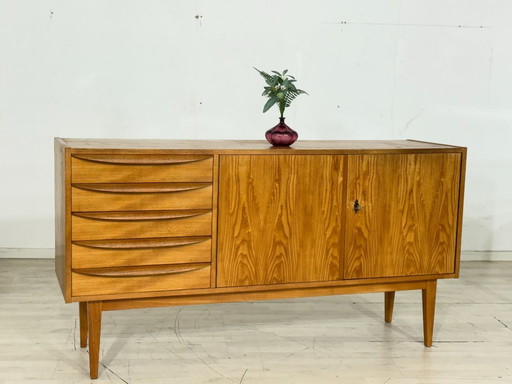 Mid-Century Hellerau dressoir, buffetkast, woonkamerkast, vintage