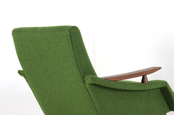 Image 1 of Vintage fauteuil stoel 'Breda' nieuw gestoffeerd
