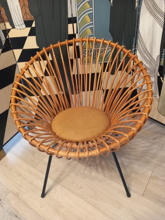 Image 1 of Rohe Noordwolde Sedia anni '50/'60 stile Franco Albini