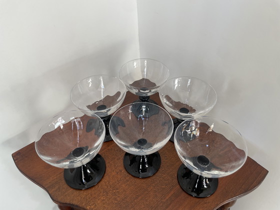 Image 1 of Set di 12 tazze da dessert retrò