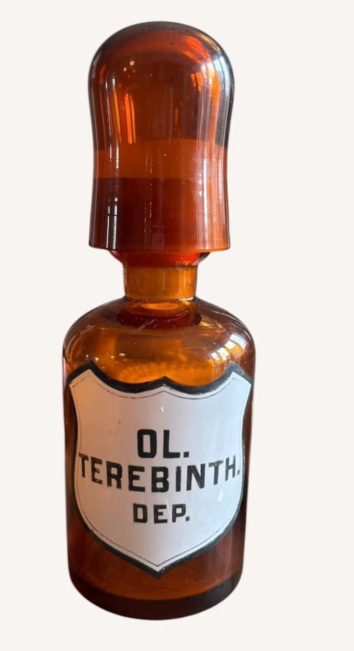 bouteille d'apothicaire ancienne