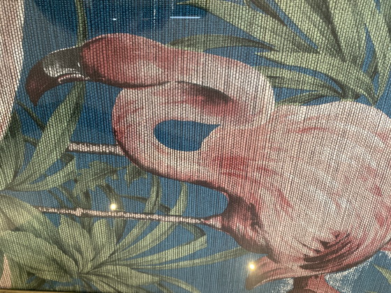 Wanddecoratie, Gewoven Prints (Arte Avalon) In Zware Volhouten Kaders – Textile, Wood (photo 5 of 6)