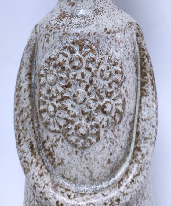 Image 1 of candelabro antropomorfo de cerámica firmado "p