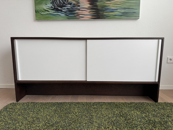 Image 1 of Ensemble d'armoires 'Borculo' entièrement restauré + armoire de table pliante WW85 d'origine - Martin Visser ('t Spectrum, 1964)