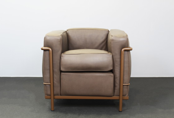 Image 1 of 2X Lc2 Chairs Le Corbusier Cassina Seat