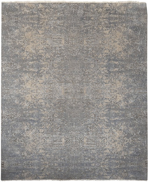 Avant Garde Mural Grey/ Blue Design 4364