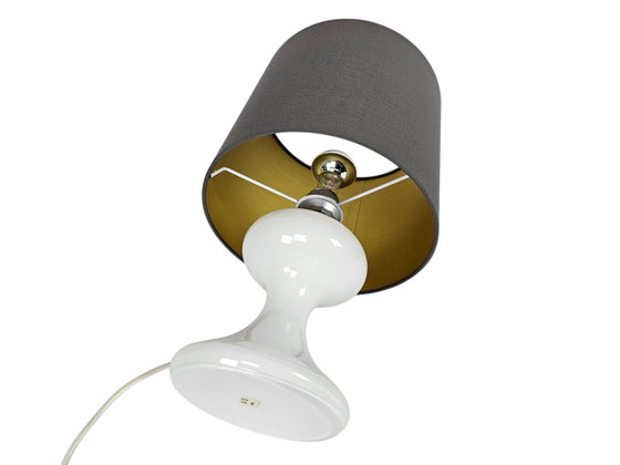 Image 1 of Design M - Ingo Maurer - model LM1 - opal glass - table lamp - 60's