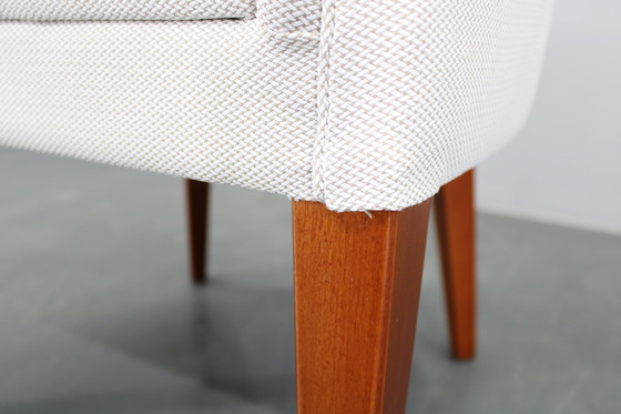 Image 1 of Vintage lederen gerestaureerde fauteuil, Tsjecho-Slowakije