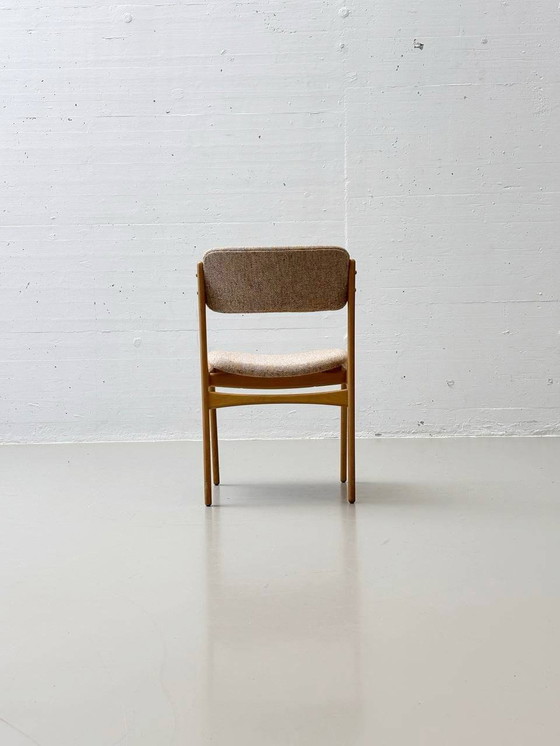 Image 1 of Set de 6 chaises modèle No.49 d'Erik Buch pour O.D. Møbler A-S au Danemark, années 1960