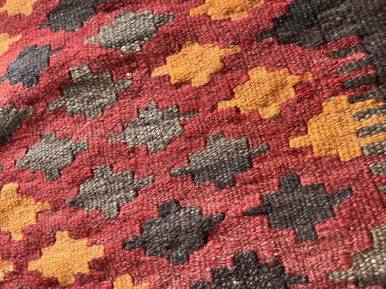 Image 1 of Antiek wollen kelim kleed