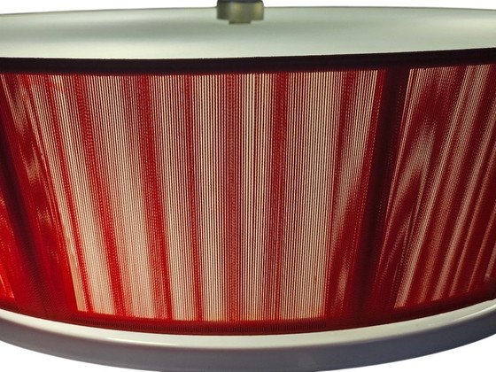 Image 1 of Leucos - Modelo Lilith - PL40 - Lámpara de techo - Hilo satinado - Cristal esmerilado - Italia - Posterior al año 2000