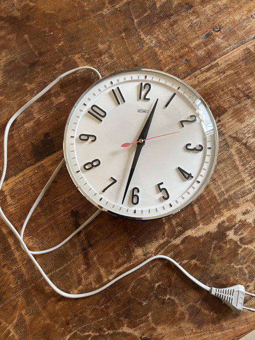 Horloge murale vintage Metamec