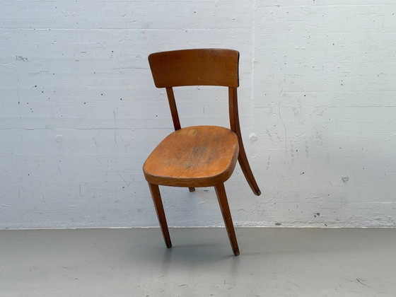Sedia in Legno Vintage Svizzera – A. Brandenberg, Uster – Mid-Century – Sedie da camera (photo 3 of 13)
