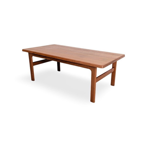 Image 1 of Table basse vintage en teck de style Midcentury, design Niels Bach