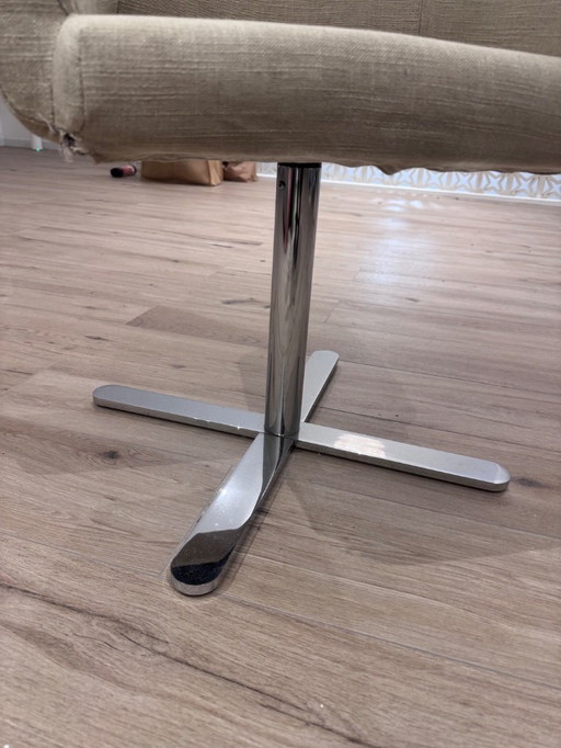 Juego de 6 sillones giratorios Molteni & C - Modelo Lonely de Doro Moreno (Diseño italiano, década de 1990)