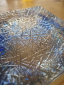 Kristalunie Maastricht crystal ashtray glass