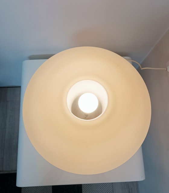 Lampe Champignon Par Hustadt Leuchten 1970s Grand Modèle – Glass (photo 8 of 8)