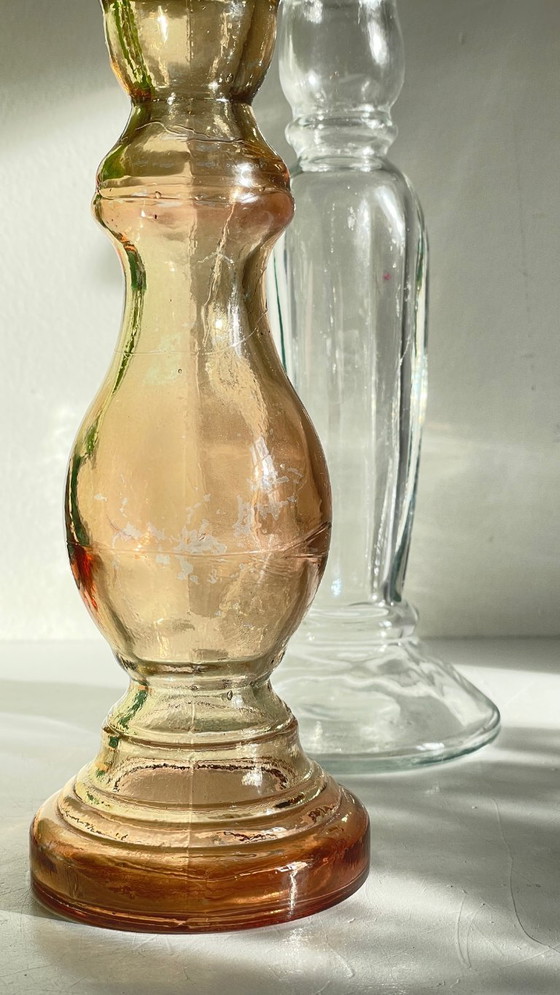 Par de portavelas de cristal transparente – Glass (photo 9 of 30)