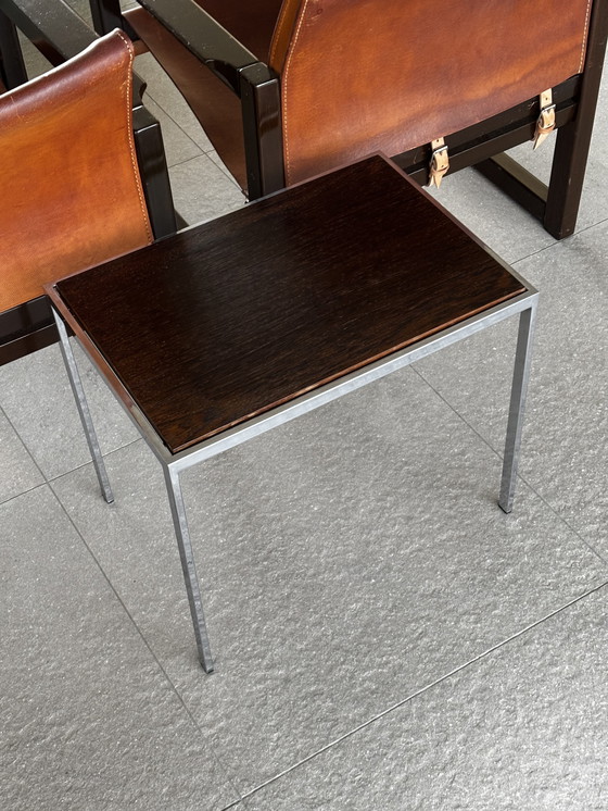 Image 1 of Cees Braakman – table d'appoint avec plateau réversible (vers les années 1950)