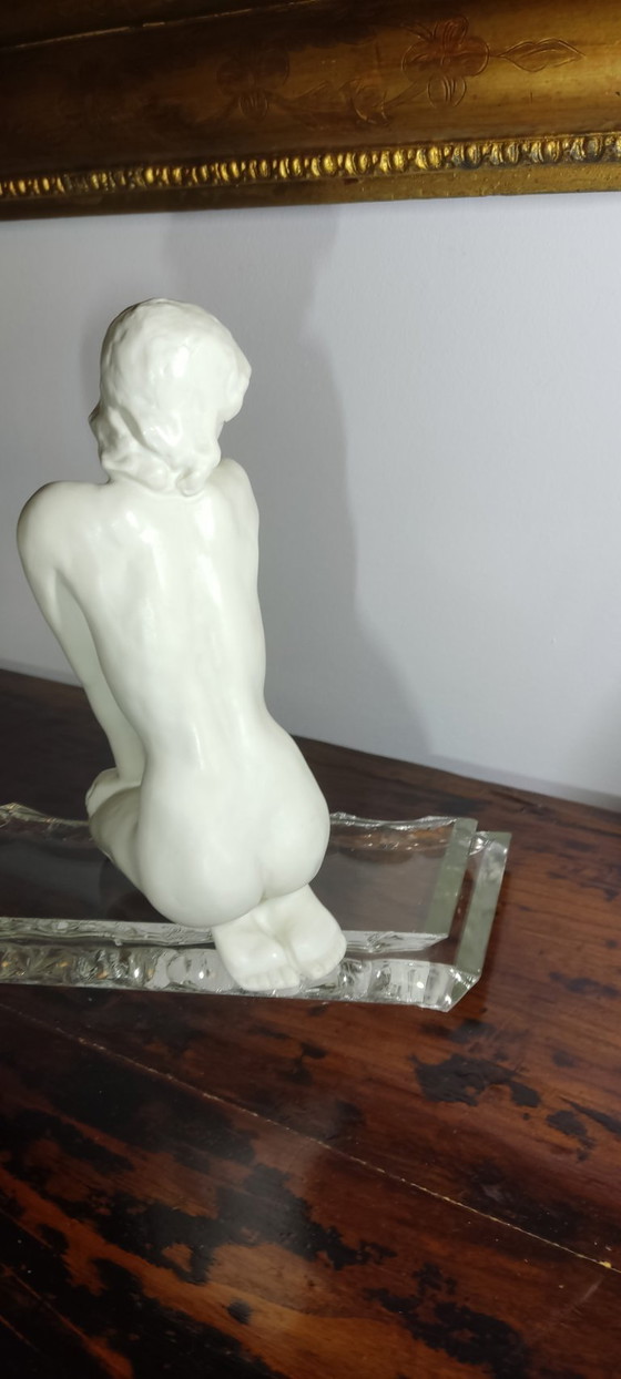 Image 1 of Rosenthal Statue "Female Nude" - Lore Friedrich-Gronau (LFG 1734)