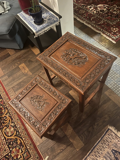Wooden Nesting Tables