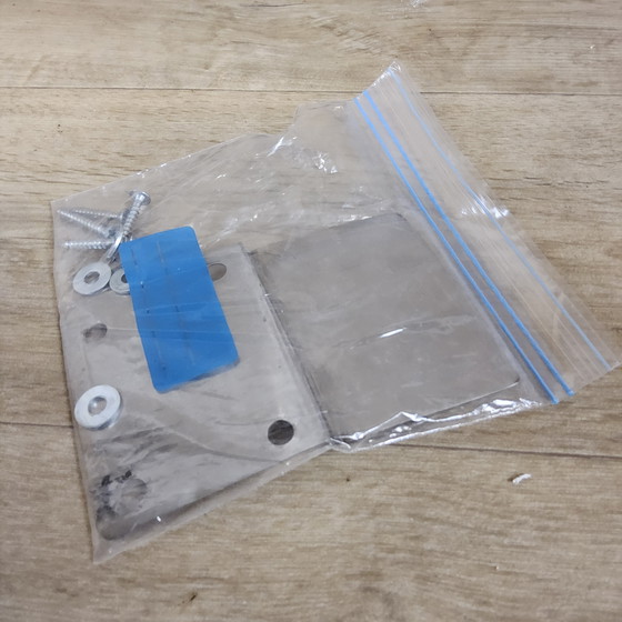 Image 1 of Specchio cromato vintage grande e organico unico (specchio Mercury) (collezione Phillips)