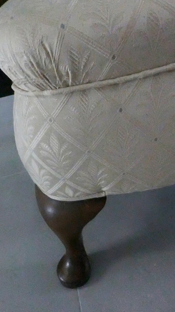 Image 1 of 2x Vintage, Barok Stoel in Topconditie, Met Schitterende en Unieke Details in Ontwerp en Bekleding