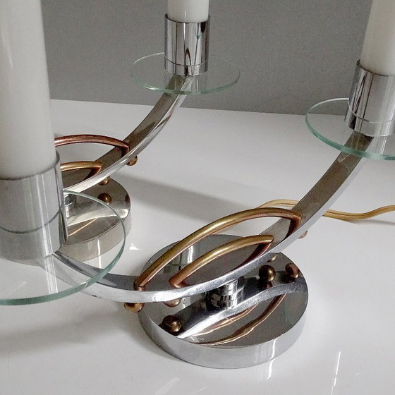 Image 1 of 2x Lámparas Art Decó francesas