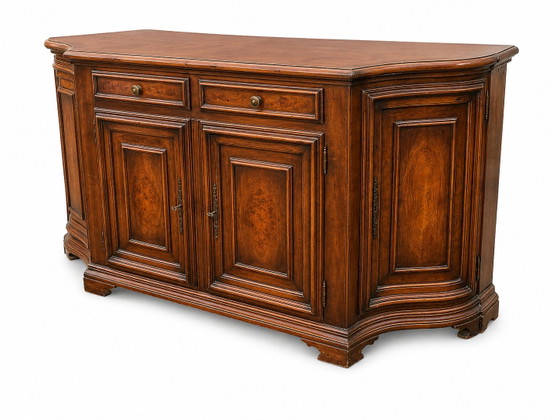 Vintage French Provençal sideboard with 4 doors – High Boards, Wood (photo 4 of 13)