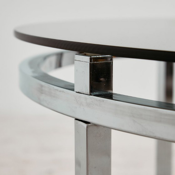 Image 1 of MK10955 Chrome and glass coffee table