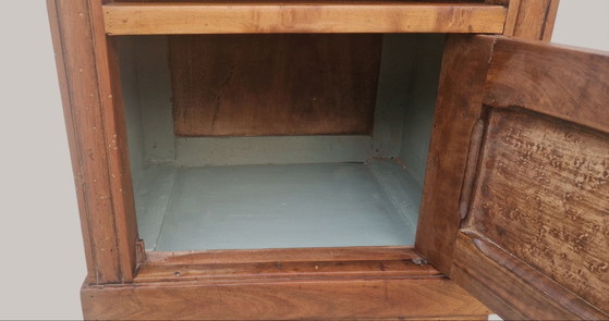 Mobile Art Déco - Legno di noce e marmo grigio - Circa 1930, Credenze, Beige (foto 7 di 15)