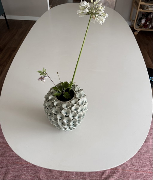 Fritz Hansen Large Dining Table – eettafels, Metal, Wood