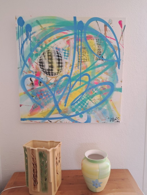 Parscha Mirgawameddin - Graph 590 XL - Artist's Painting
