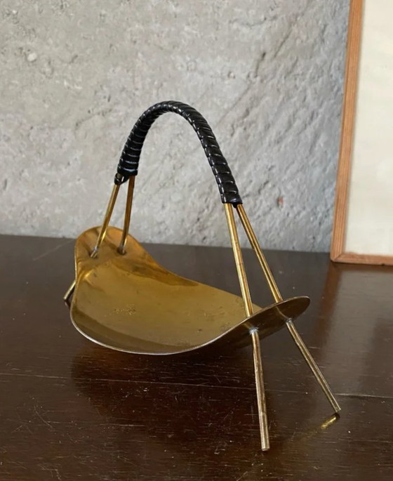 1950s Decorative Mini Fruit Bowl – Brass (photo 7 of 8)