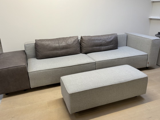 Montis Domino Sofa – 3-5 seaters, Leather, Wool (photo 5 of 6)