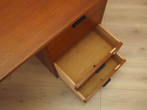 Image 1 of Bureau en teck, design danois, années 1970, fabriqué par Bornholm Møbelfabrik