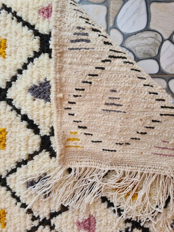 Image 1 of Tapis marocain en laine naturelle 250cmx150cm