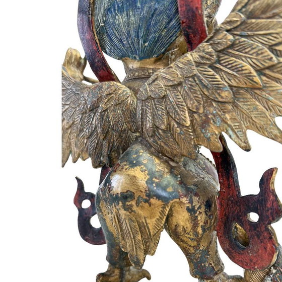 Garuda Beeld op Demon Verguld Brons Himalaya – Tantrische Beschermfiguur – Beeldhouwkunst, Bronze (photo 6 of 14)