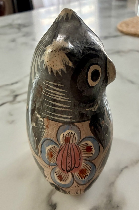 Vintage Ceramic Owl Mexico – Fabrication artisanale Mexique, Decorative Objects (photo 4 of 7)