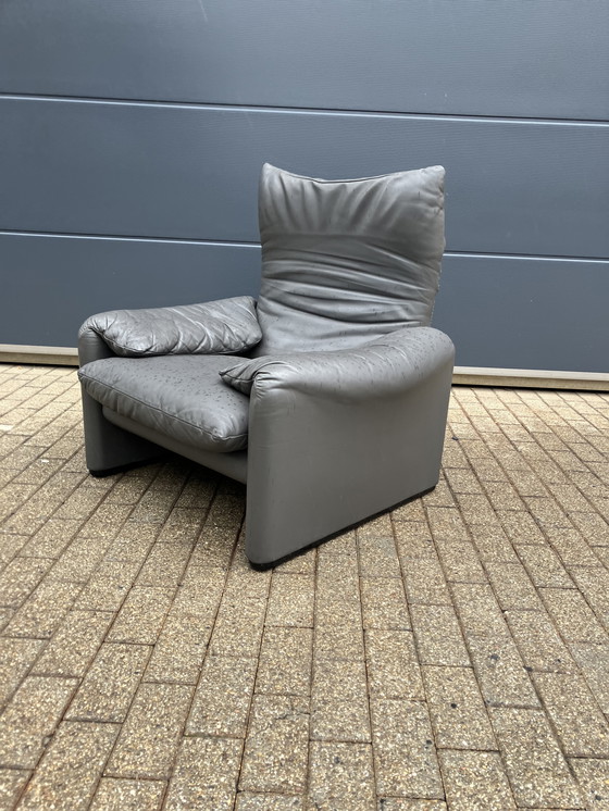 Image 1 of Cassina Maralunga 1 posto originale Grigio antracite Ottime condizioni!