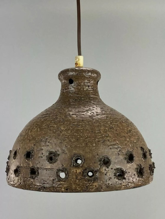 Image 1 of Lampada in ceramica anni '60 e '70, design danese, era spaziale, anni '60